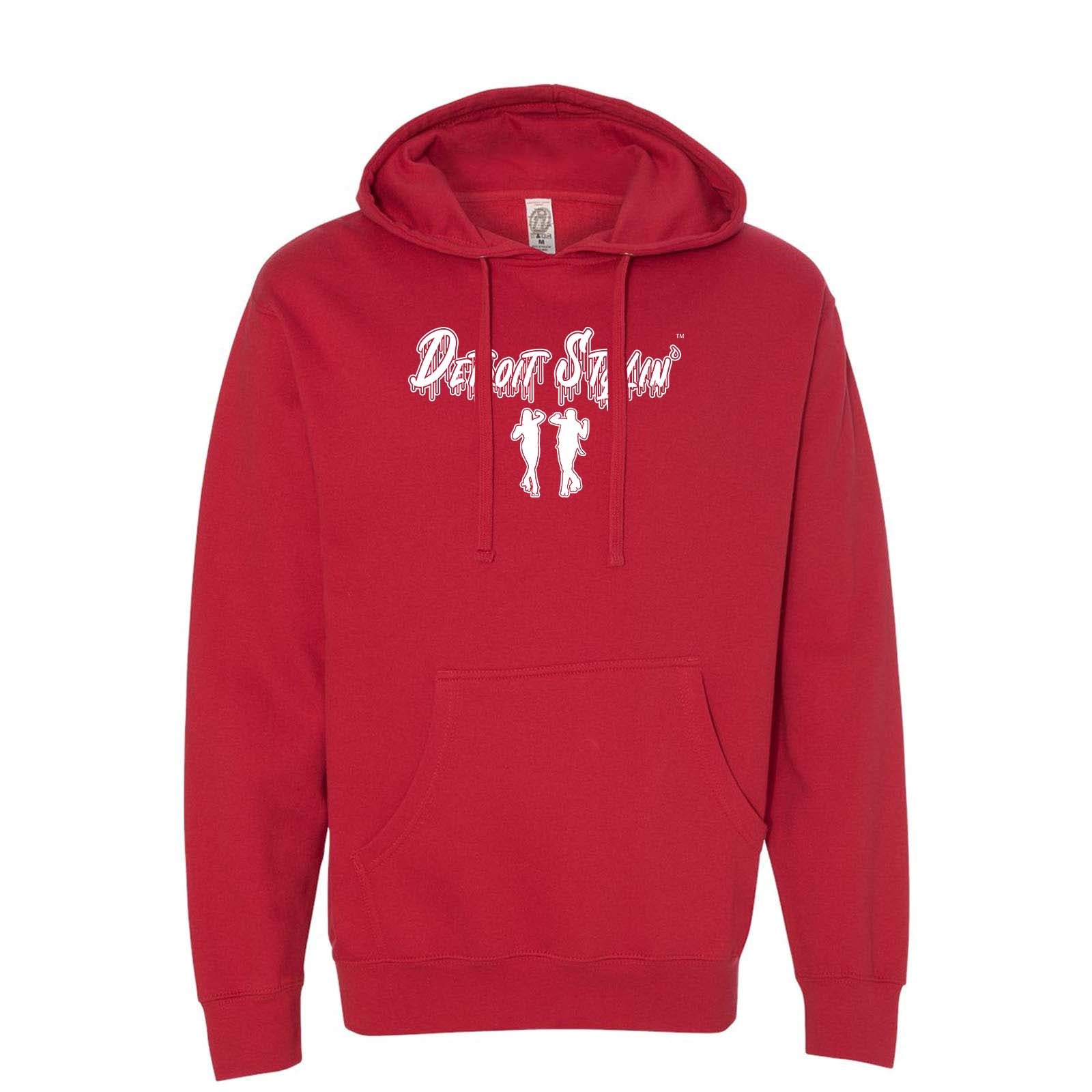 Detroit Stylin Independent Trading Co. Midweight Hooded Sweatshirt Printed - Mato & Hash