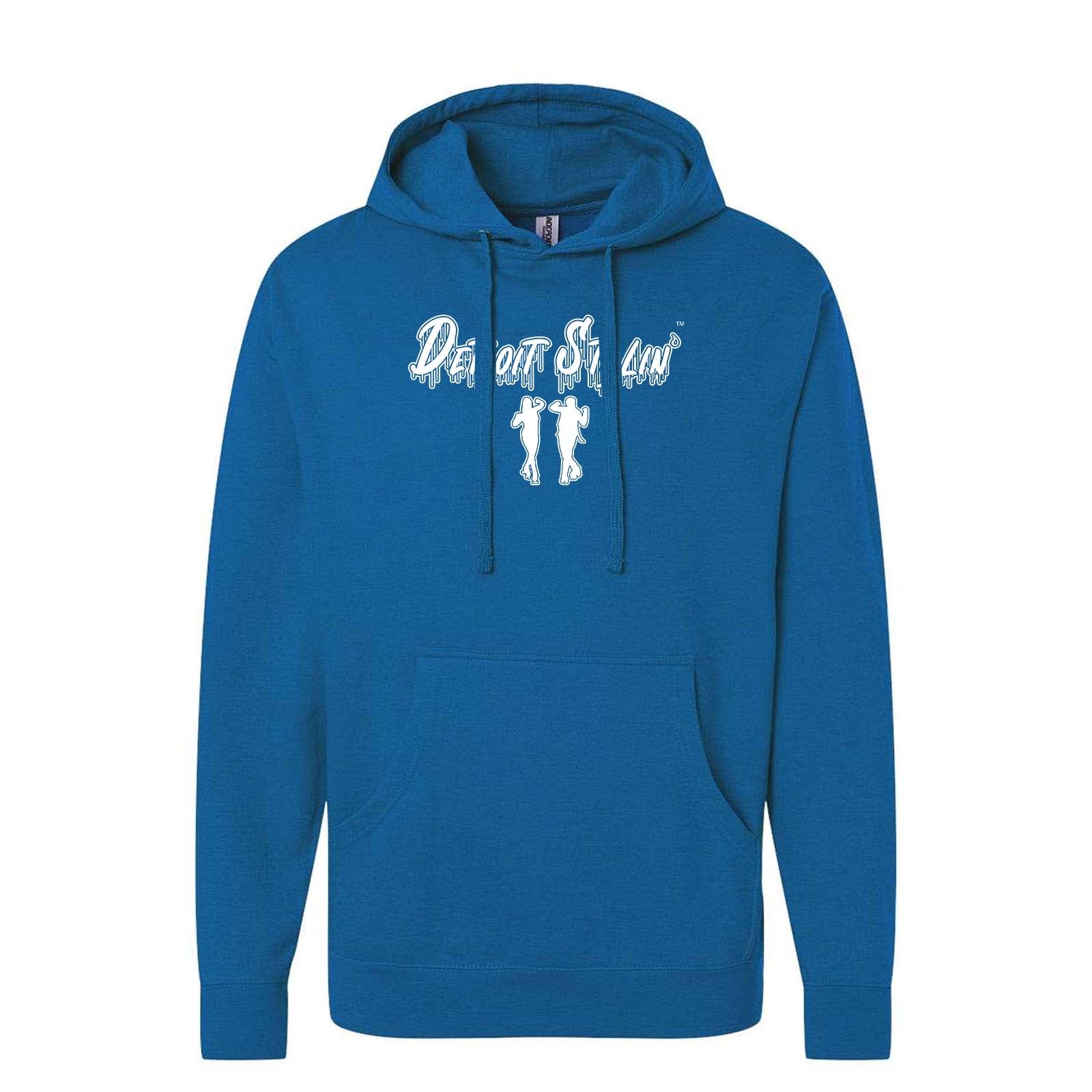 Detroit Stylin Independent Trading Co. Midweight Hooded Sweatshirt Printed - Mato & Hash