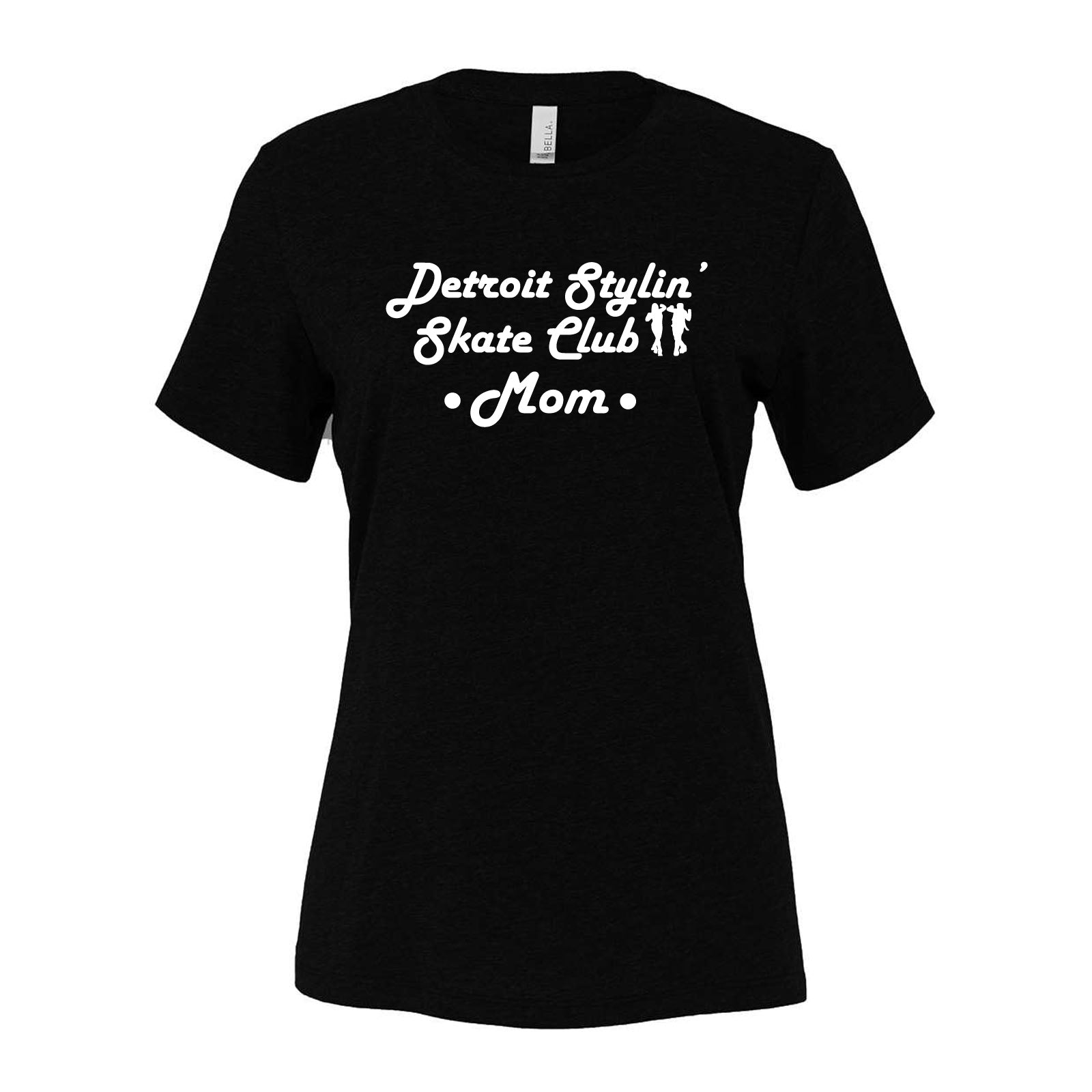 Detroit Stylin Mom Bella + Canvas Women's Cotton/Polyester Blend T-Shirt Printed - Mato & Hash