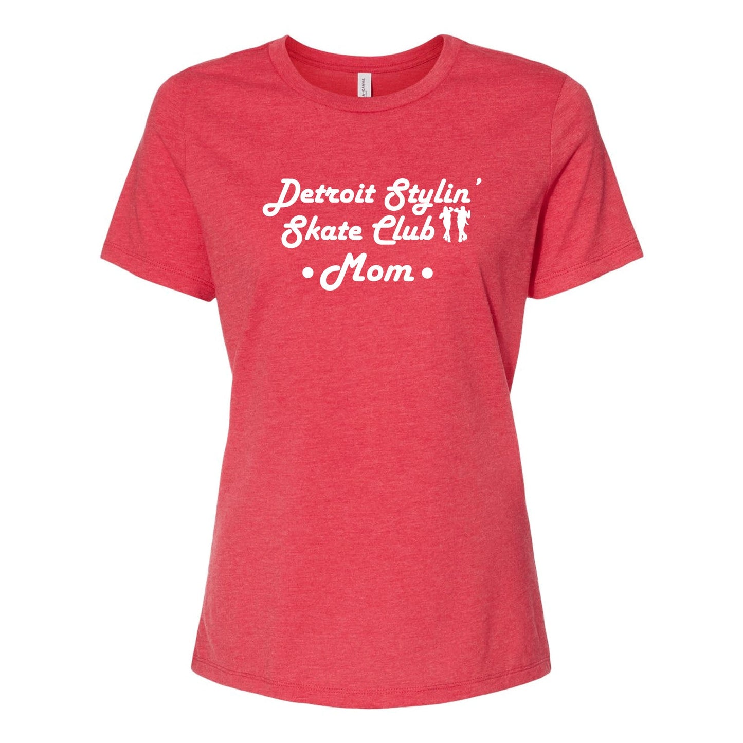 Detroit Stylin Mom Bella + Canvas Women's Cotton/Polyester Blend T-Shirt Printed - Mato & Hash