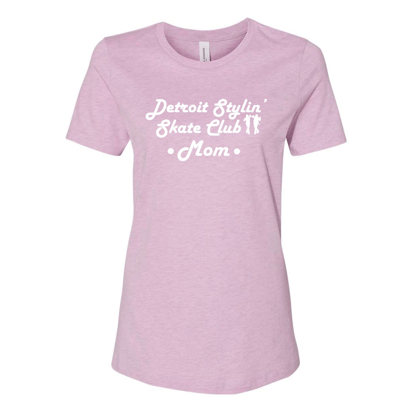 Detroit Stylin Mom Bella + Canvas Women's Cotton/Polyester Blend T-Shirt Printed - Mato & Hash