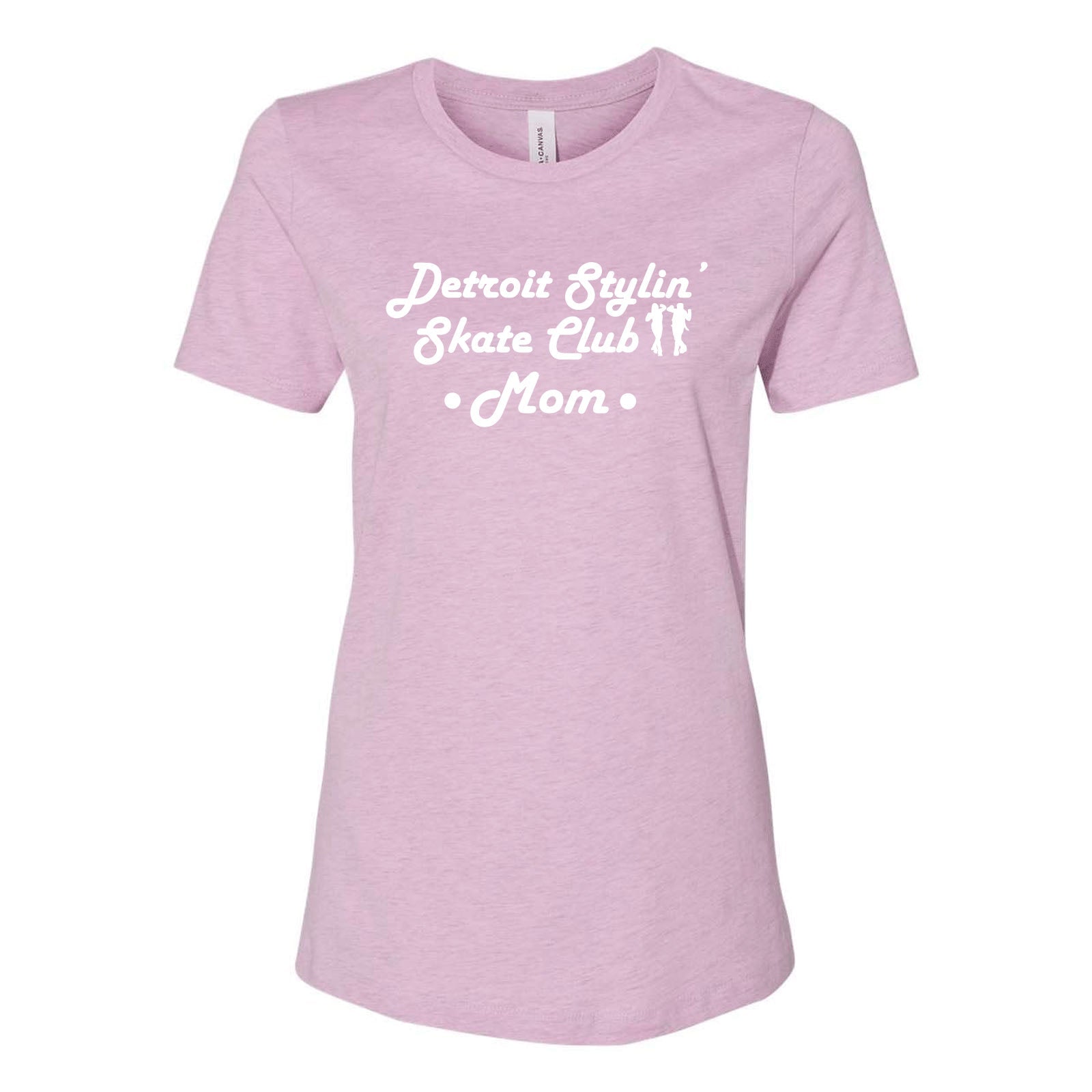 Detroit Stylin Mom Bella + Canvas Women's Cotton/Polyester Blend T-Shirt Printed - Mato & Hash