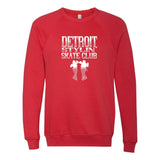 Detroit Stylin Skate Club Bella + Canvas Unisex Cotton/Polyester Fleece Raglan Crewneck Sweatshirt Printed - Mato & Hash