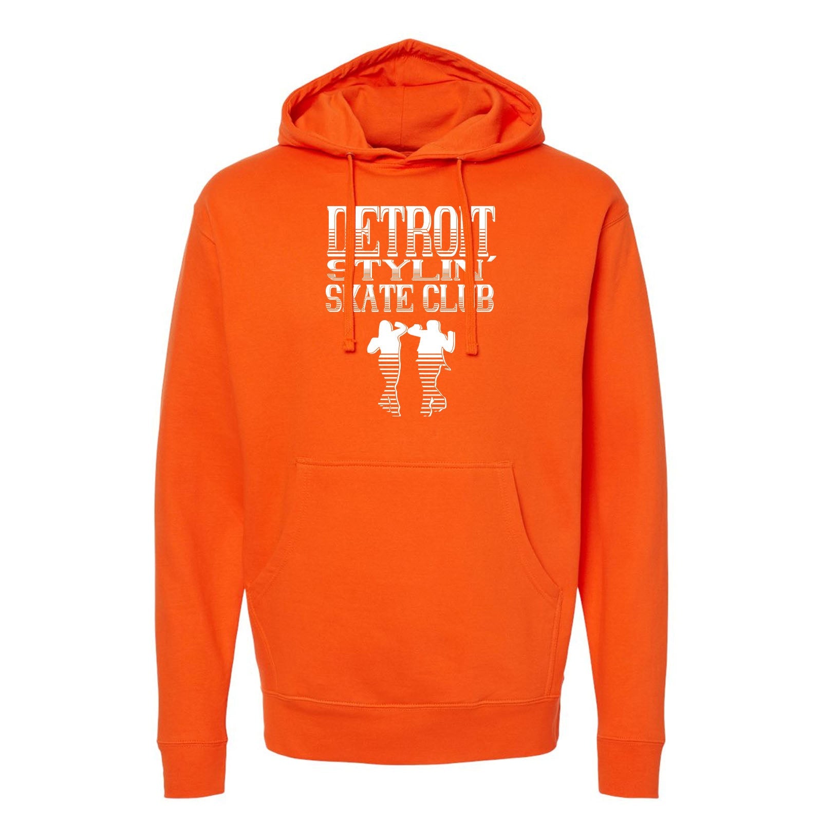 Detroit Stylin' Skate Club Independent Trading Co. Midweight Hooded Sweatshirt Printed - Mato & Hash