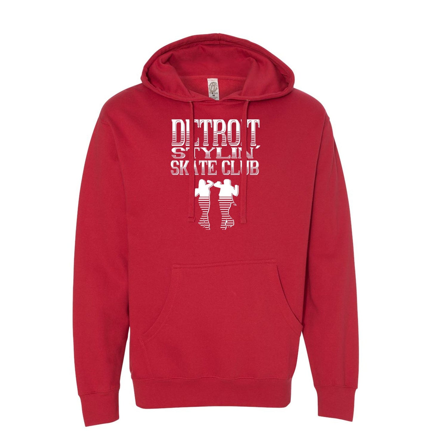Detroit Stylin' Skate Club Independent Trading Co. Midweight Hooded Sweatshirt Printed - Mato & Hash