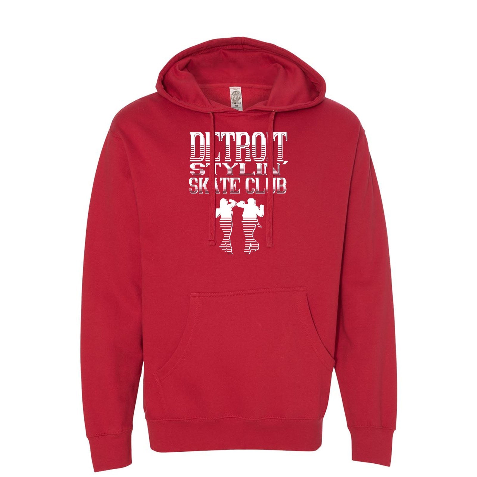 Detroit Stylin' Skate Club Independent Trading Co. Midweight Hooded Sweatshirt Printed - Mato & Hash