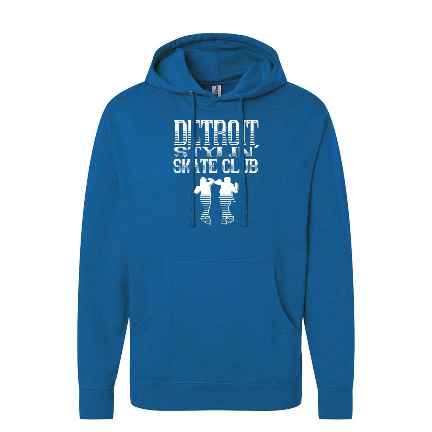 Detroit Stylin' Skate Club Independent Trading Co. Midweight Hooded Sweatshirt Printed - Mato & Hash