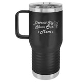 Detroit Stylin' Skate Club - Mom and Dad - Laser Engraved 20oz Travel Tumbler with Handle