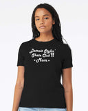 Detroit Stylin' Skate Club - Mom - Bella + Canvas Women's Cotton/Polyester Blend T-Shirt Printed