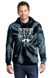 Detroit Stylin' Skate Club - Port & Company® Tie-Dye Pullover Hooded Sweatshirt Printed