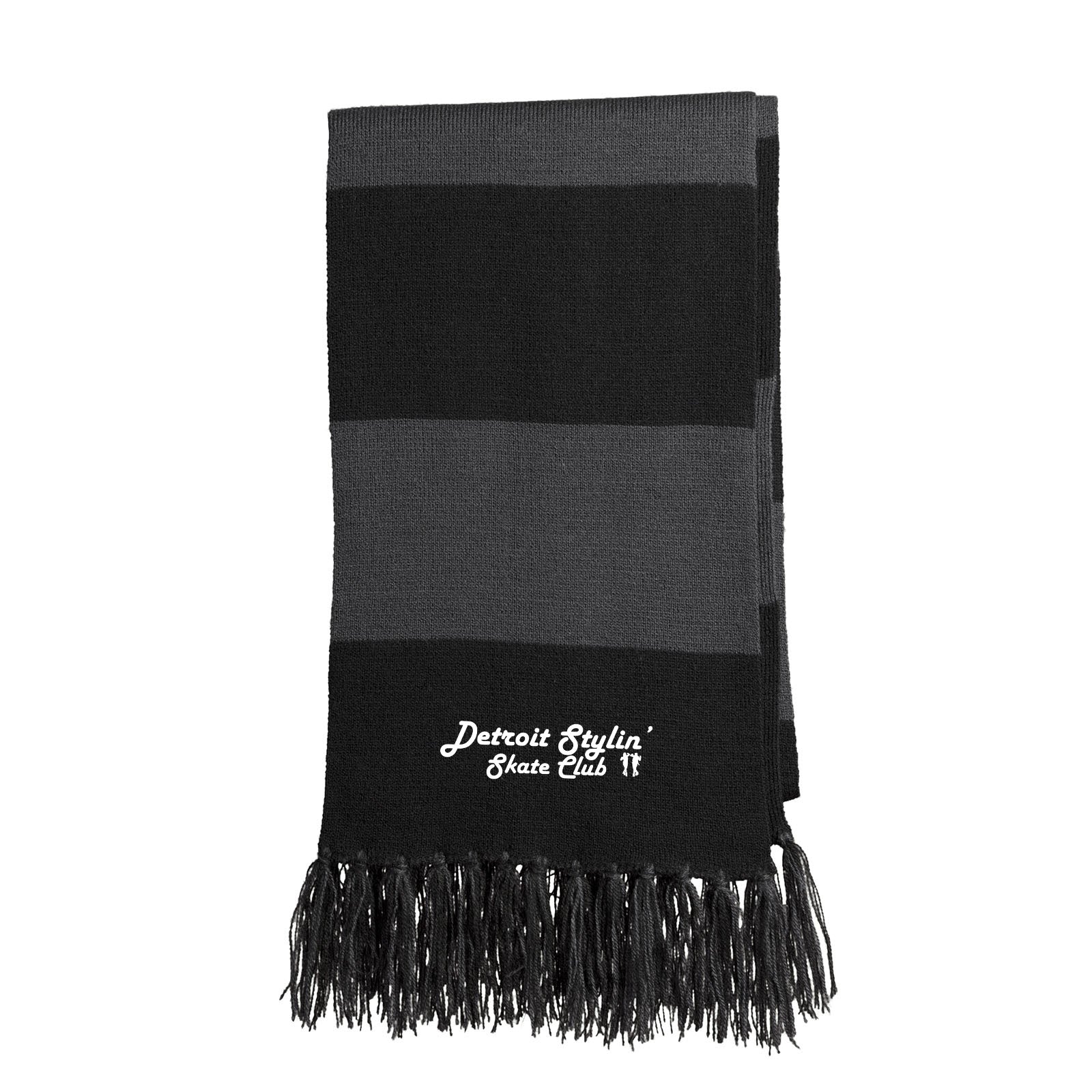 Detroit Stylin' Skate Club - Sport-Tek® Spectator Scarf Embroidery - Mato & Hash