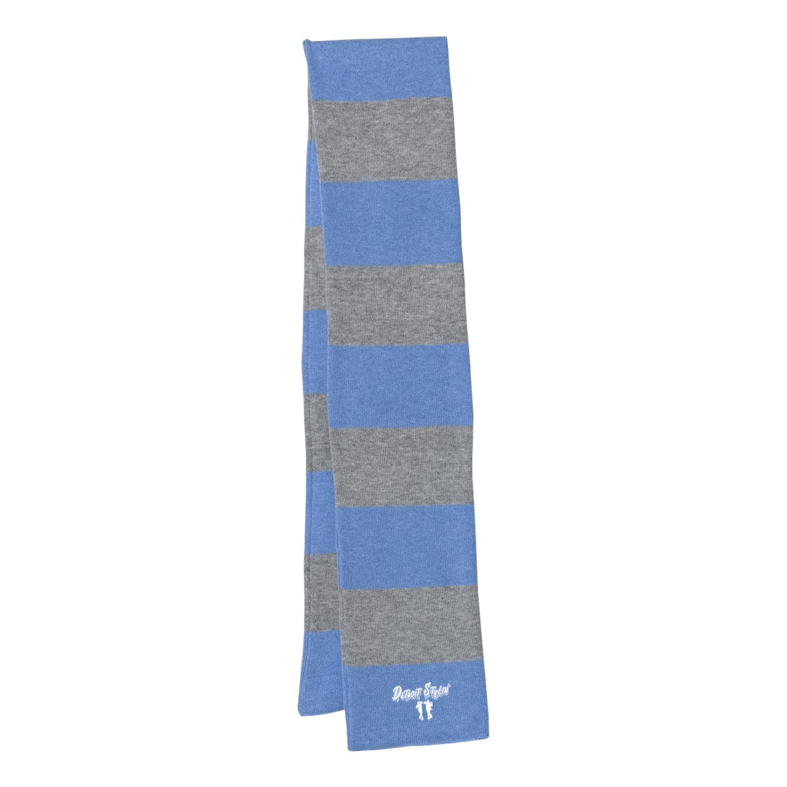 Detroit Stylin' Skate Club - Sportsman - Rugby-Striped Knit Scarf Embroidery - Mato & Hash