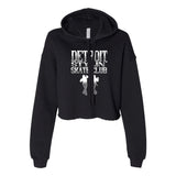 Detroit Stylin' Skate Clube Bella + Canvas Women's Sponge Fleece Cropped Fleece Hoodie Printed - Mato & Hash