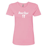 Detroit Stylin Women's 100% Cotton Boyfriend T-Shirts Printed - Mato & Hash