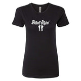 Detroit Stylin Women's 100% Cotton Boyfriend T-Shirts Printed - Mato & Hash