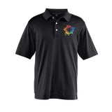 Devon & Jones Men's Pima-Tech Jet Piqué Polyester/Cotton Blend Polo T-Shirt Embroidery - Mato & Hash