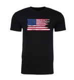 Distressed American Flag Unisex 4th of July T Shirts - Mato & Hash