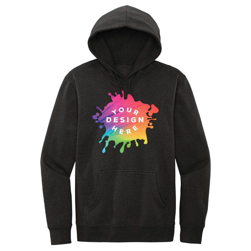 District Men's Cotton/Polyester Fleece Hooded Sweatshirt - Mato & Hash