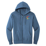 District® Perfect Weight® Fleece Full-Zip Hoodie Embroidered - Mato & Hash