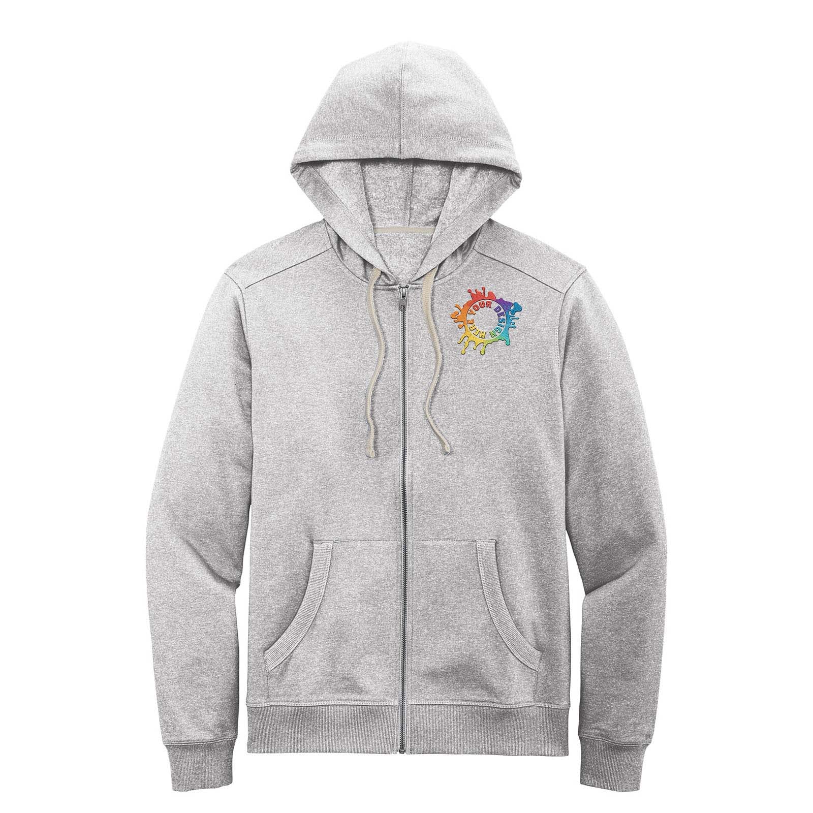 District® Re-Fleece™ Full-Zip Hoodie Embroidered - Mato & Hash
