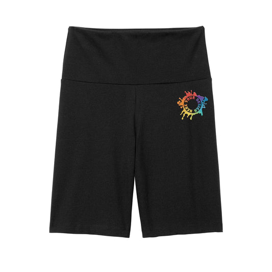 District® Women’s Flex High-Waist Bike Short Embroidered - Mato & Hash