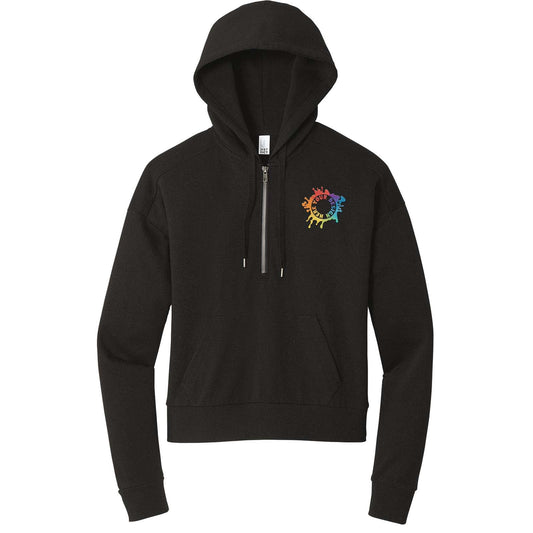 District® Women’s Perfect Tri® Fleece 1/2-Zip Pullover Embroidered - Mato & Hash