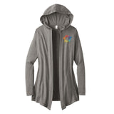 District ® Women’s Perfect Tri ® Hooded Cardigan Embroidered - Mato & Hash