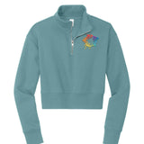 District® Women’s V.I.T.™ Fleece 1/2-Zip Embroidered - Mato & Hash