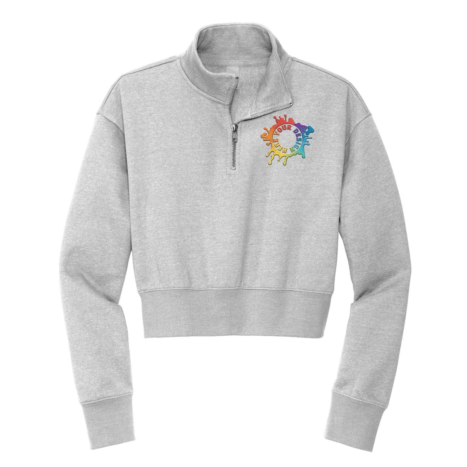 District® Women’s V.I.T.™ Fleece 1/2-Zip Embroidered - Mato & Hash