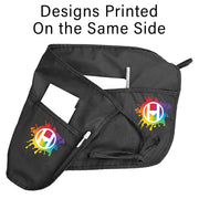 Double sided 3 Pocket Waist Apron with Pen Holder Custom Printed On Both Sides - Mato & Hash