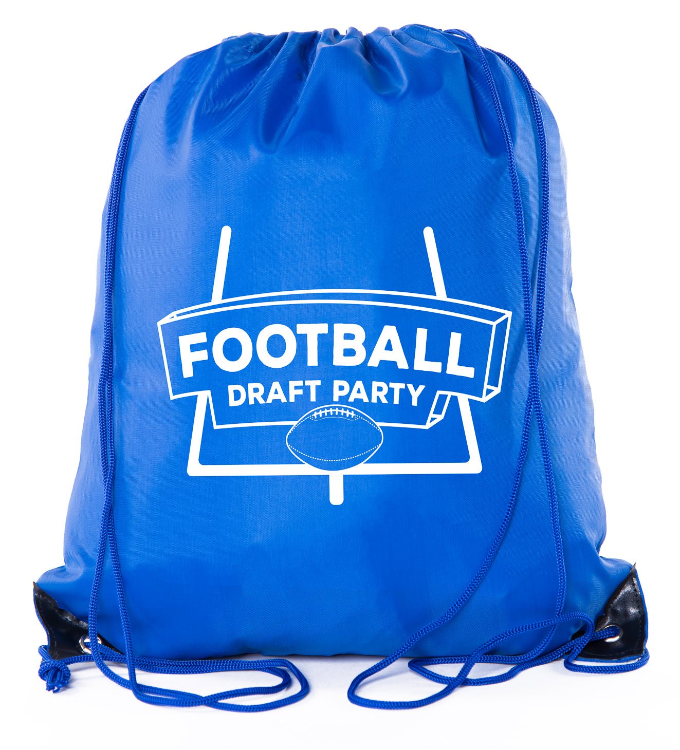 Draft Party In The Endzone Polyester Drawstring Bag - Mato & Hash