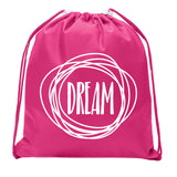 Dream Circles Mini Polyester Drawstring Bag - Mato & Hash