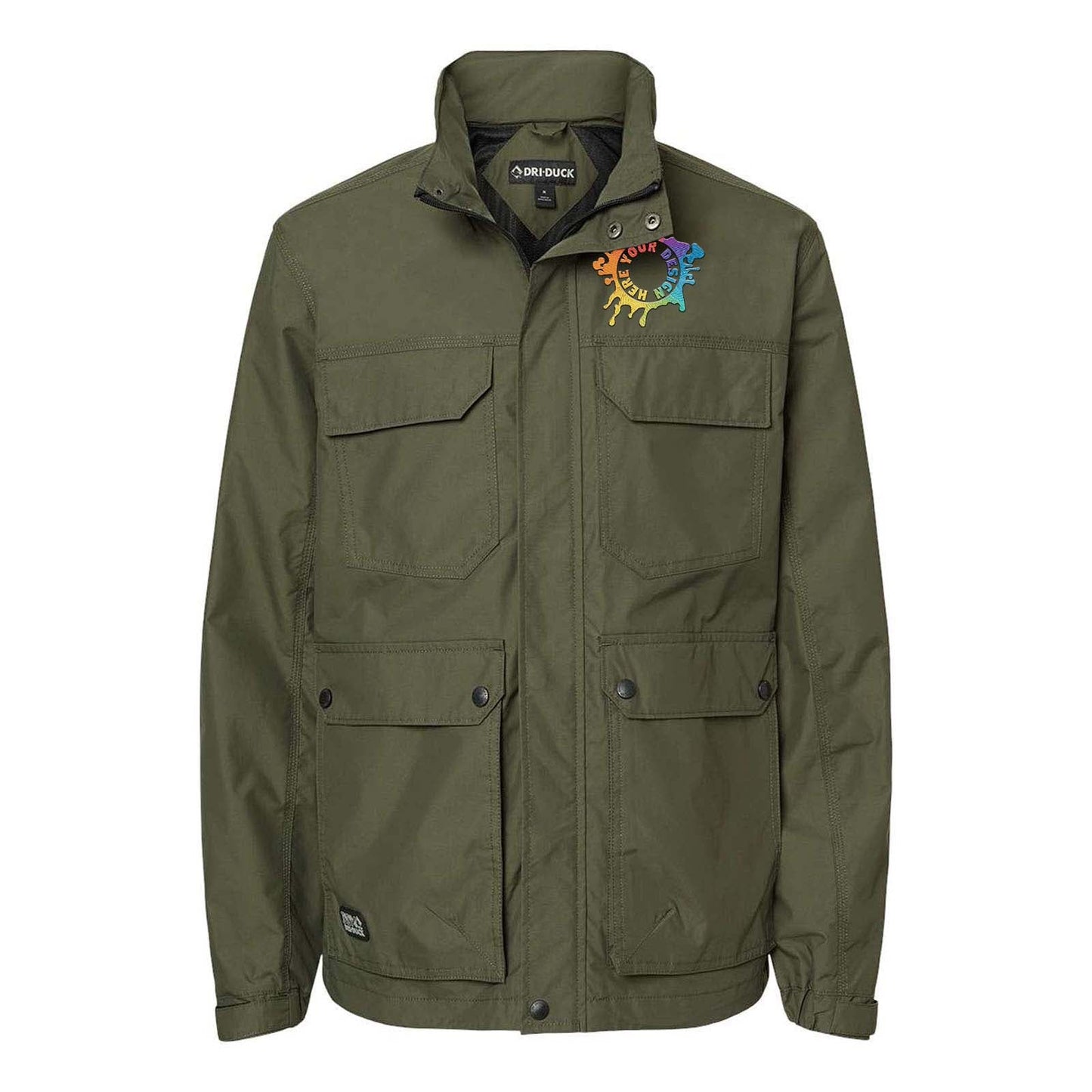 DRI DUCK - Field Jacket Embroidery - Mato & Hash