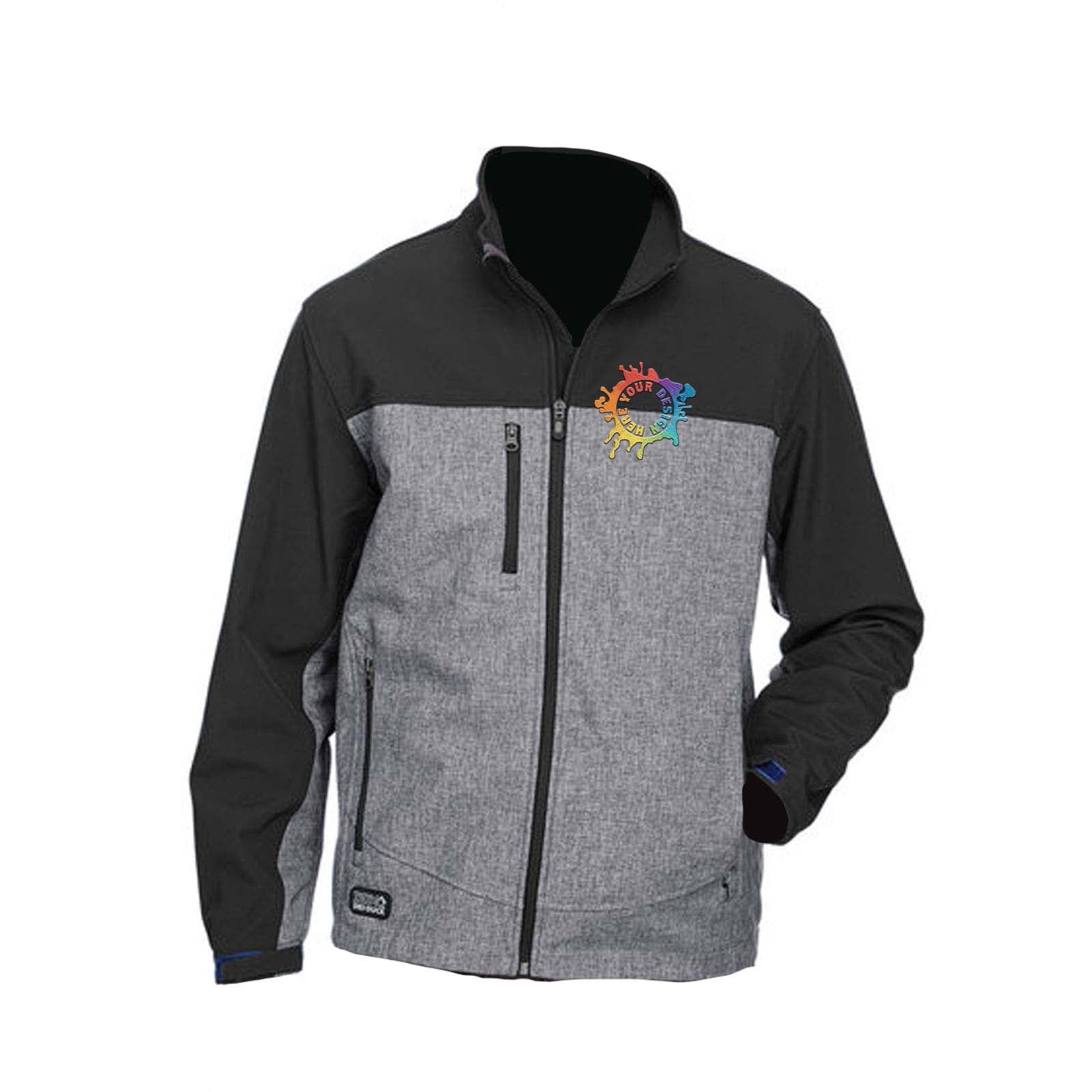 Dri Duck Men's Water-Resistant Soft Shell Motion Jacket Embroidery - Mato & Hash