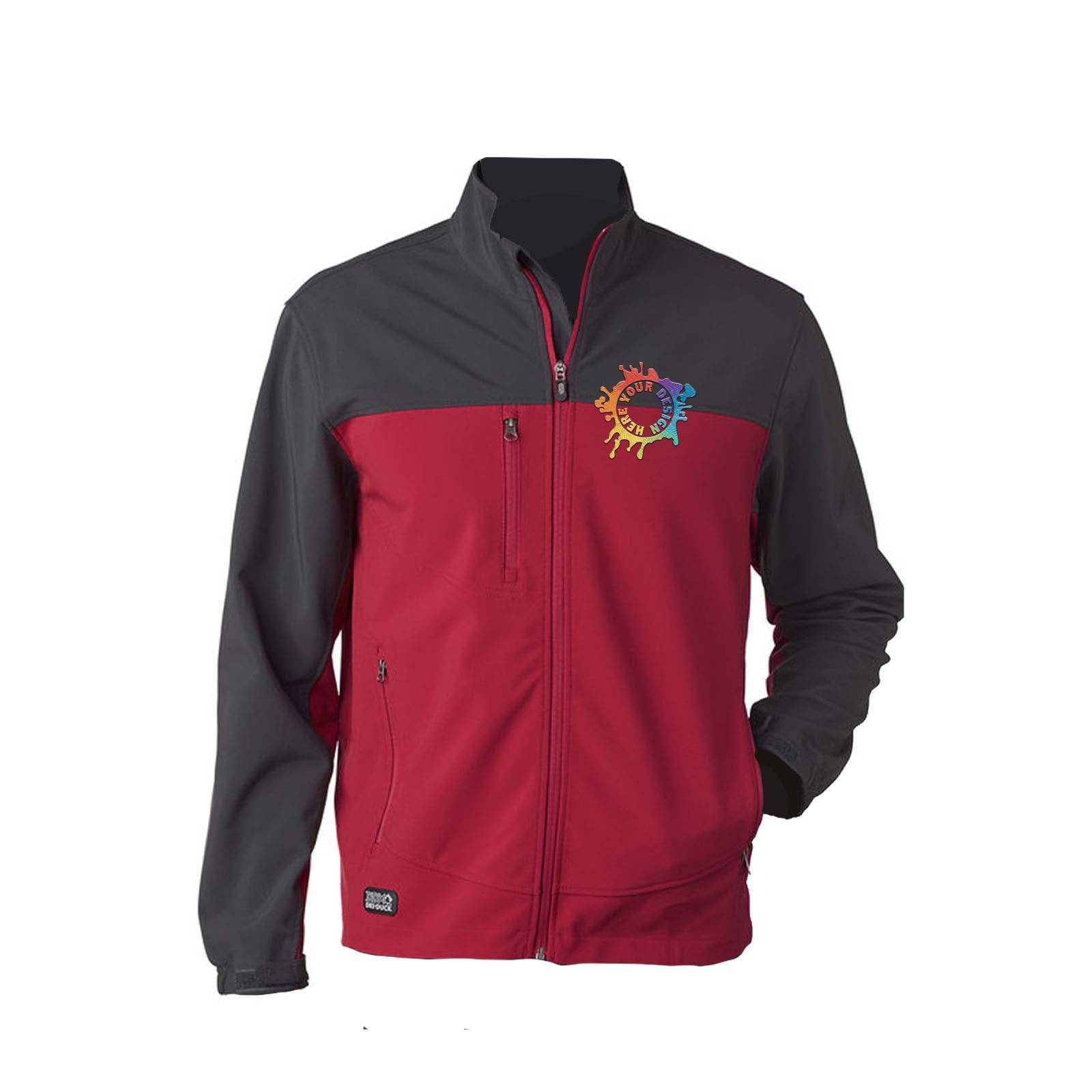 Dri Duck Men's Water-Resistant Soft Shell Motion Jacket Embroidery - Mato & Hash