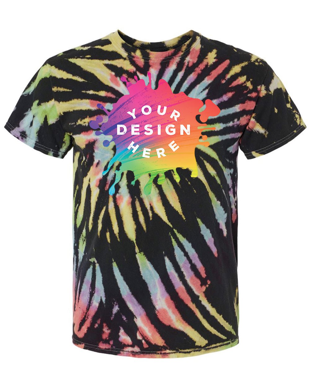 Custom Dyenomite Youth Crystal Tie-Dyed T-Shirt