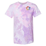 Dyenomite Dream Cotton/Polyester Blend Unisex Tie-Dye T-Shirt Embroidery - Mato & Hash