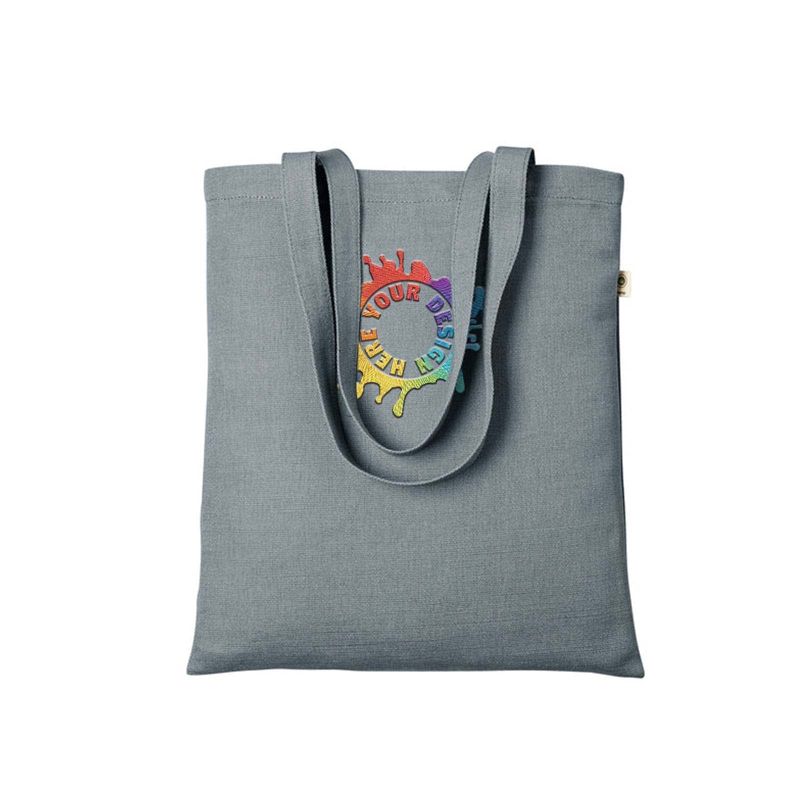 Econscious Hemp Simplicity Tote Embroidery - Mato & Hash