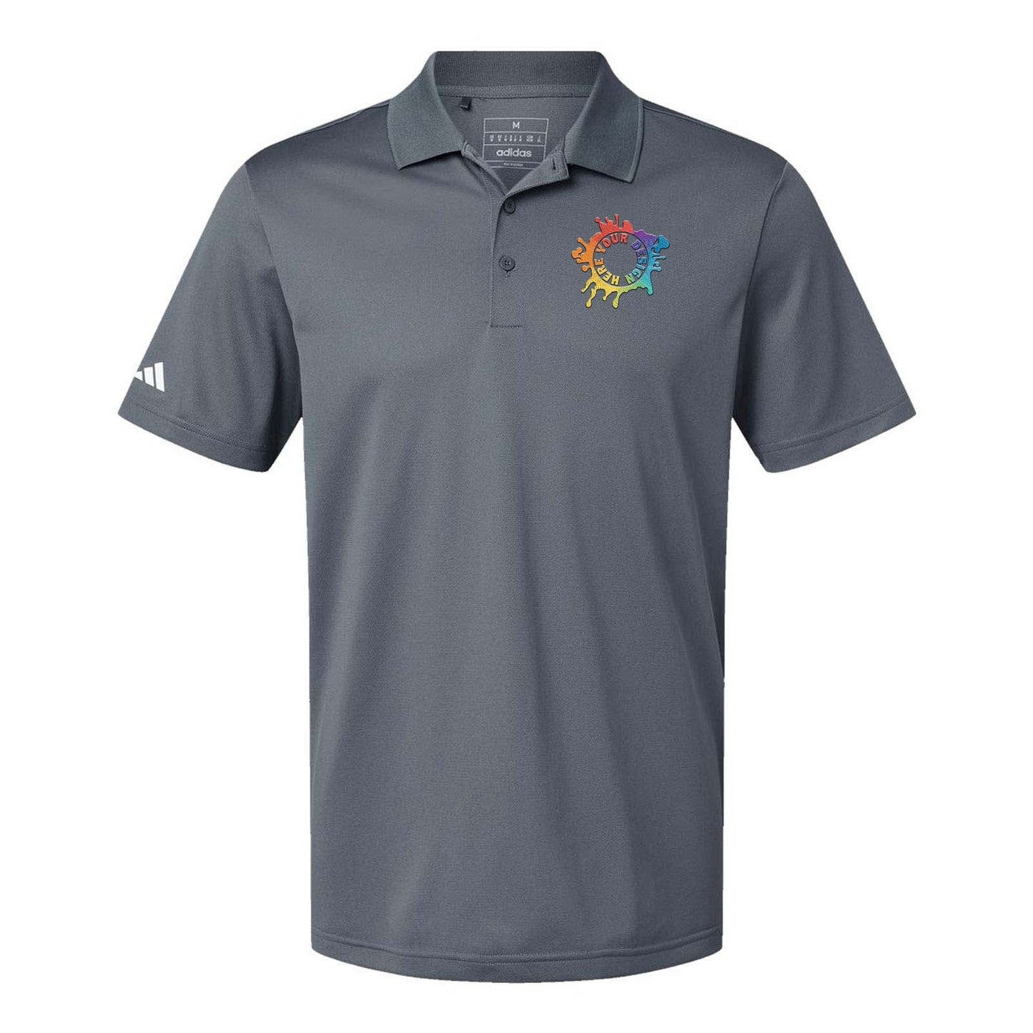 Embroidered Adidas - Basic Sport Polo - Mato & Hash