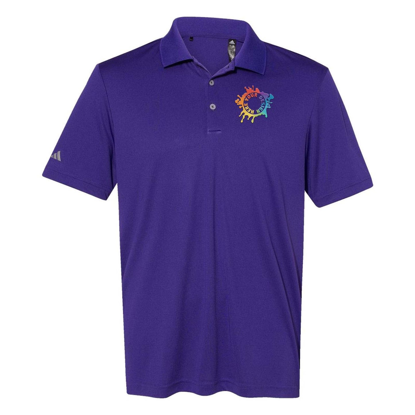 Embroidered Adidas - Performance Polo - Mato & Hash
