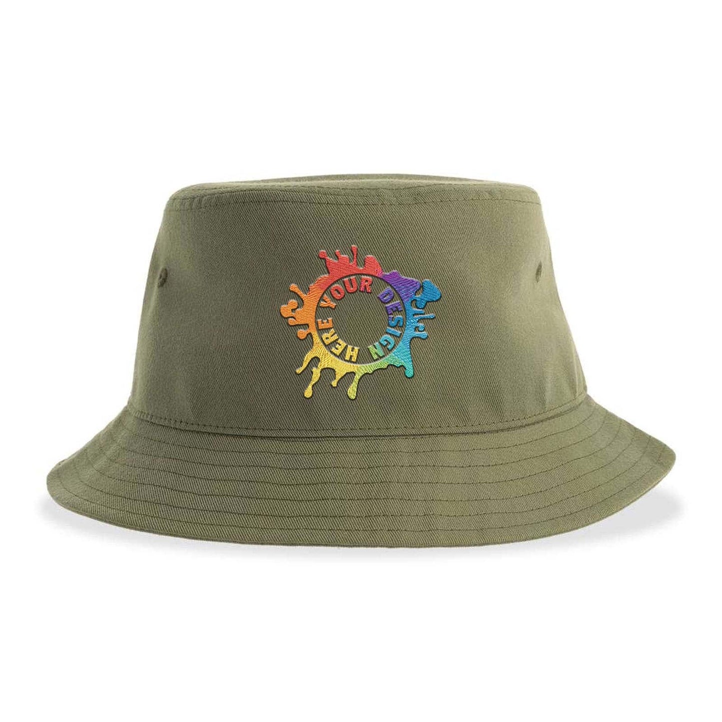 Embroidered Atlantis Headwear Sustainable Bucket Hat - Mato & Hash
