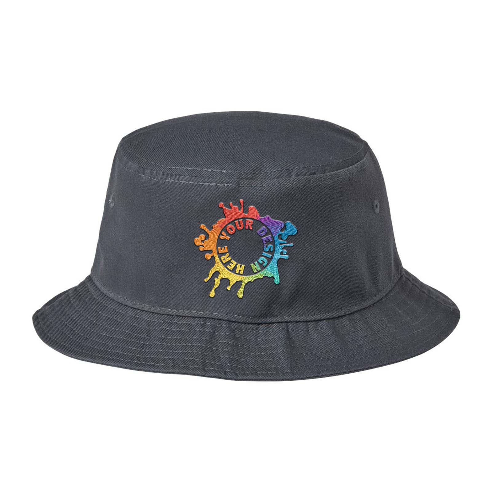 Embroidered Atlantis Headwear Sustainable Bucket Hat - Mato & Hash