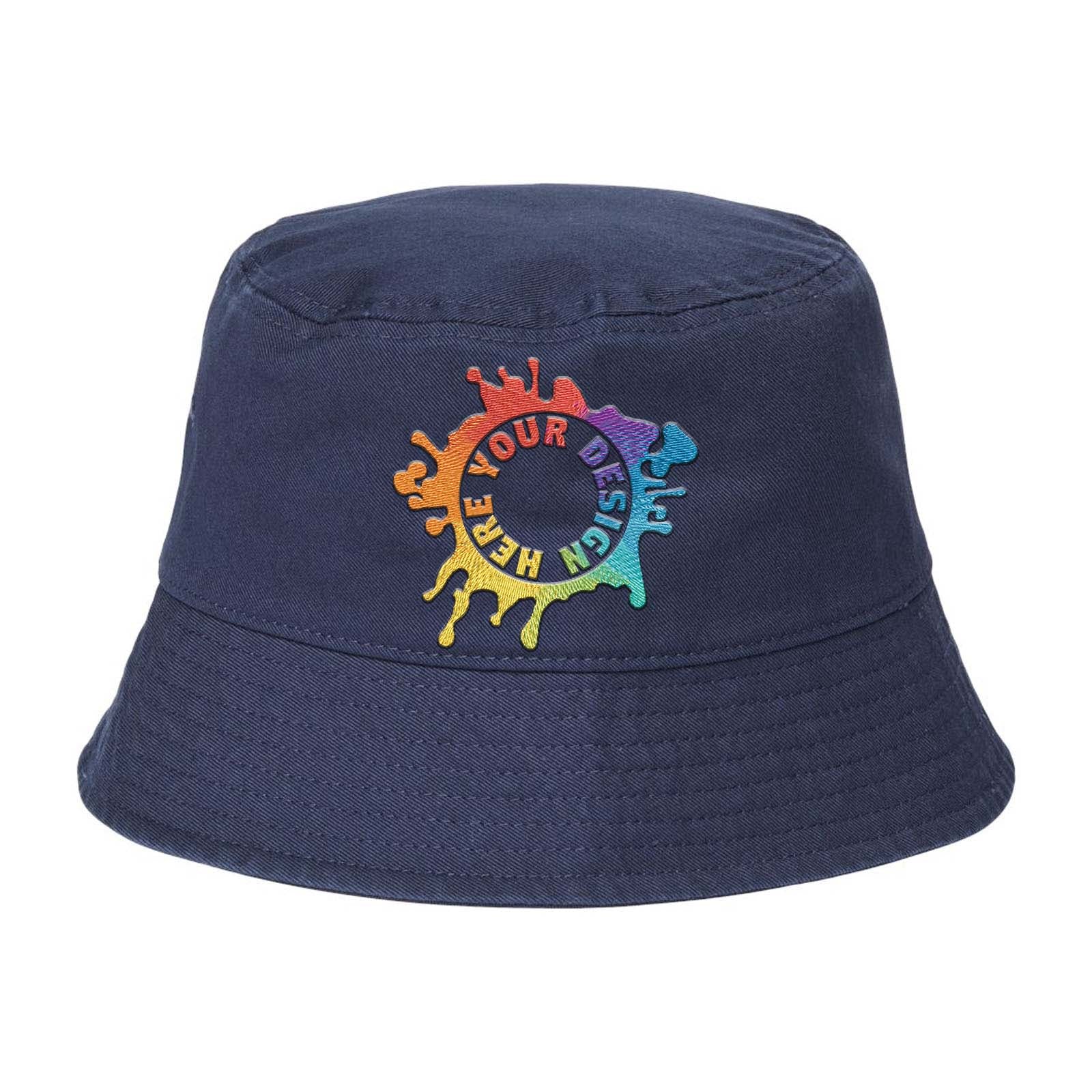 Embroidered Atlantis Headwear Sustainable Bucket Hat - Mato & Hash