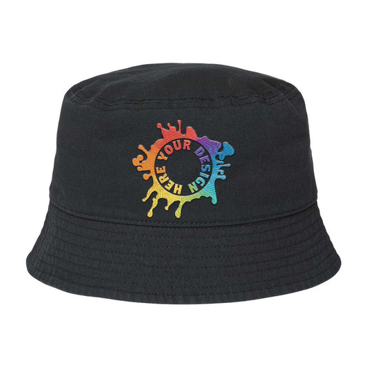 Embroidered Atlantis Headwear Sustainable Bucket Hat - Mato & Hash