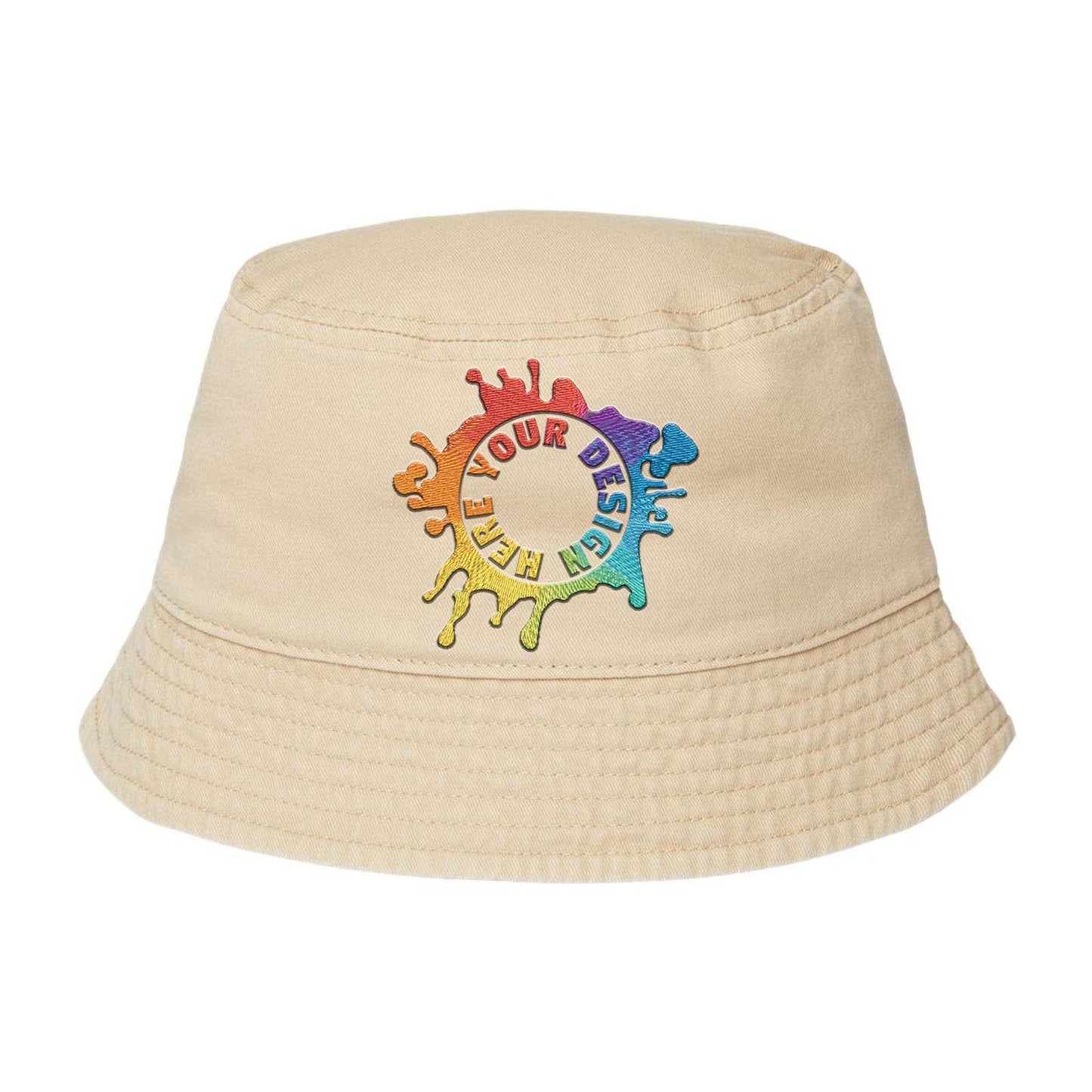 Embroidered Atlantis Headwear Sustainable Bucket Hat - Mato & Hash