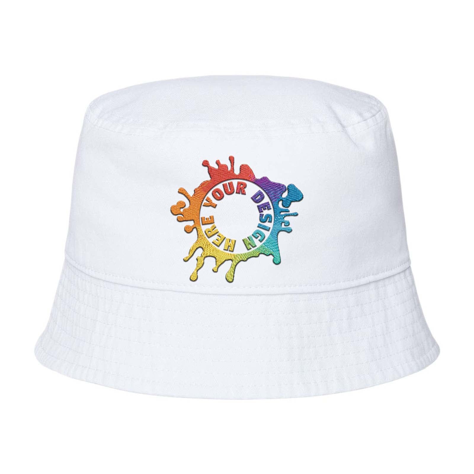 Embroidered Atlantis Headwear Sustainable Bucket Hat - Mato & Hash