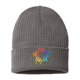 Embroidered Atlantis Headwear - Sustainable Rib Knit - Mato & Hash