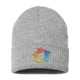 Embroidered Atlantis Headwear - Sustainable Rib Knit - Mato & Hash