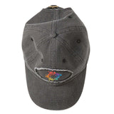 Embroidered Authentic Pigment Pigment-Dyed Raw-Edge Patch Baseball Cap