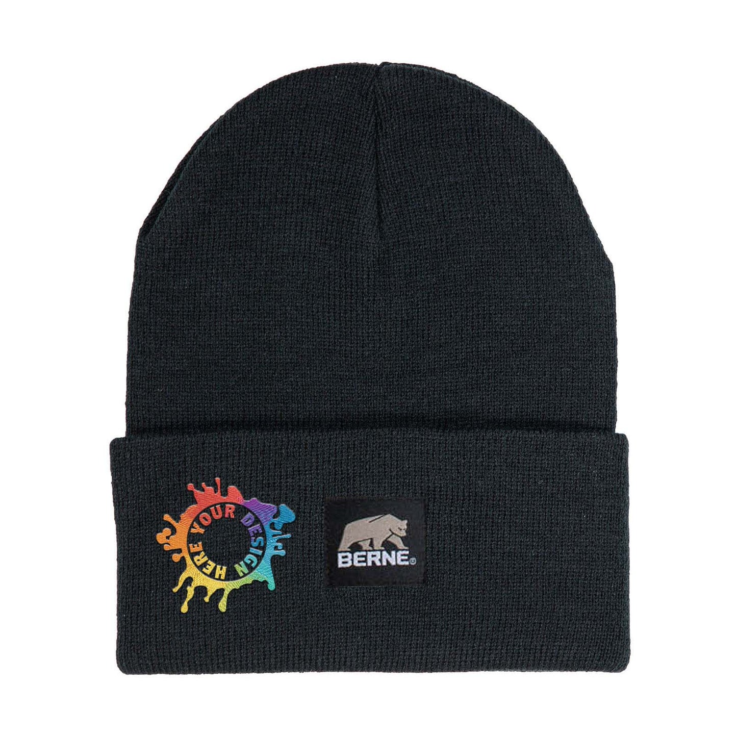 Embroidered Berne Heritage Knit Cuff Cap - Mato & Hash